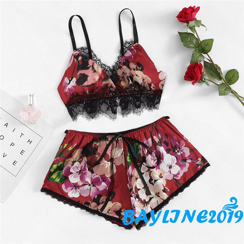 Set Đồ Lót Ren Quyến Rũ Cho Nữ