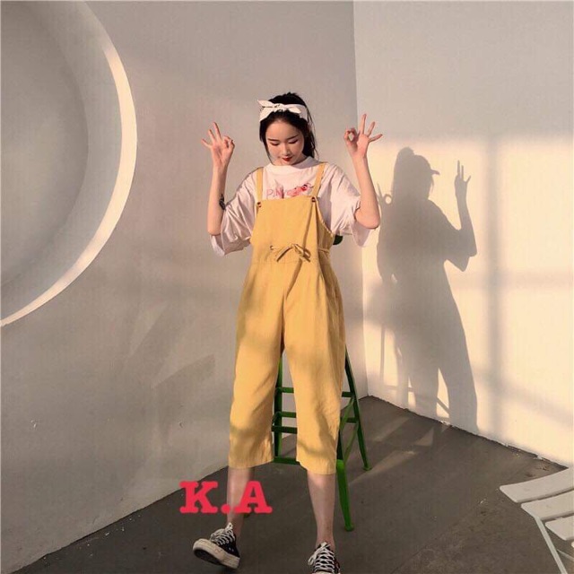 Yếm quần kaki buộc eo KAN0519 | BigBuy360 - bigbuy360.vn