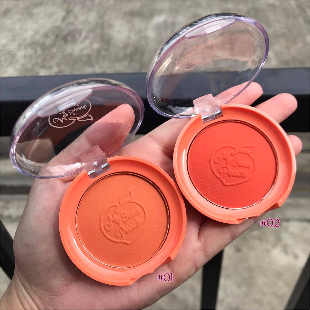Phấn má hồng Hasaya Girl My Sweet Peach | BigBuy360 - bigbuy360.vn