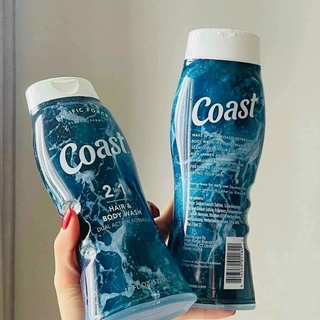 Dầu Gội Và Sữa Tắm Coast - 532ml