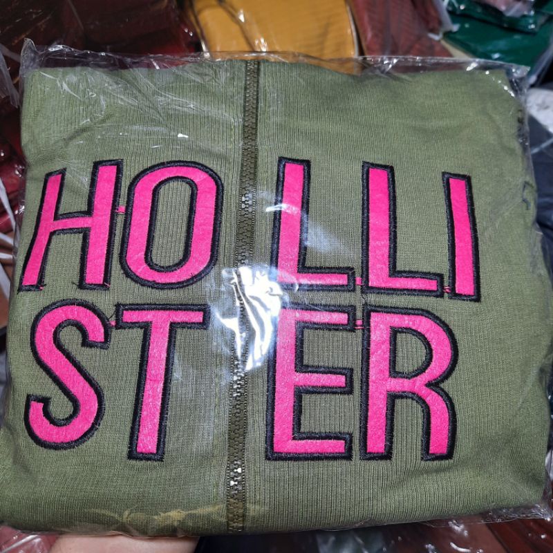 [Nhiều Màu] Áo Khoác Nữ 4 Túi. Áo Khoác Thun Gân Thêu Chữ. Phong Cách Năng Động, Cá Tính [HOLLI STER]