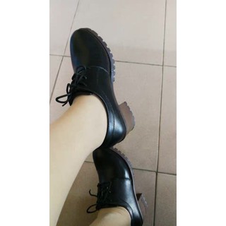 Giày đốc da ulzzang