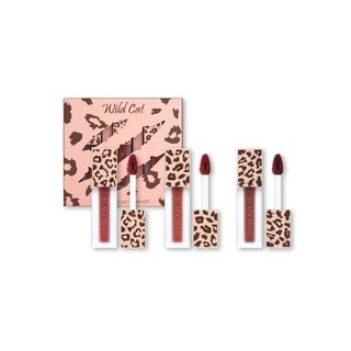 Set Son Black Rouge Wild Cat air fit velvet mini kit