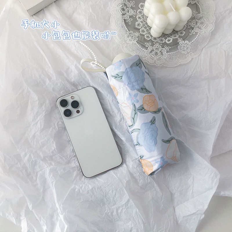 Dù Gấp Tự Động Mini Chống Tia UV Cao Cấp Tiện Lợi Dễ Sử Dụng