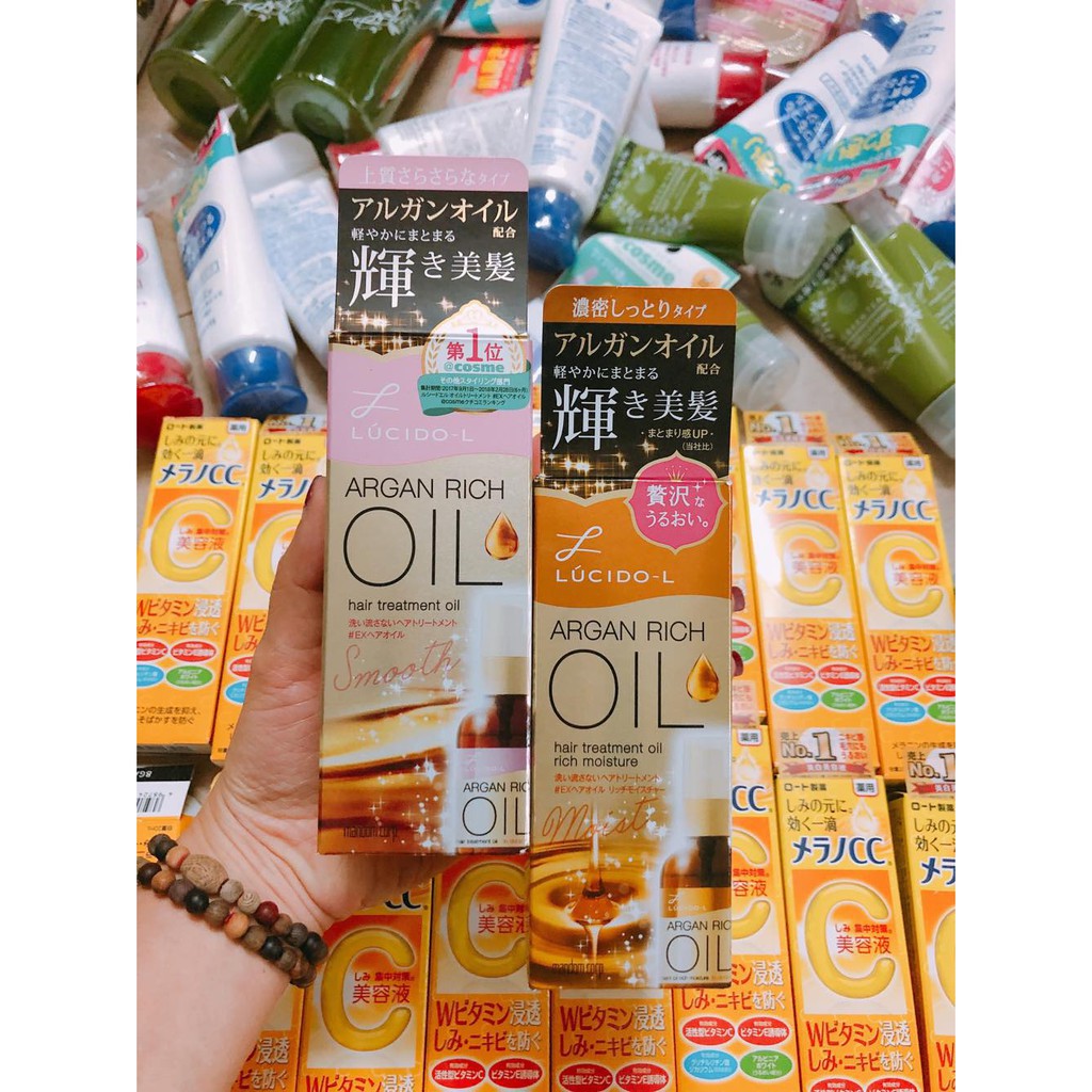 TINH DẦU DƯỠNG TÓC LUCIDO-L ARGAN RICH OIL