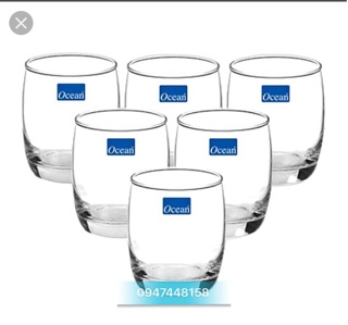 Bộ 6 cốc thuỷ tinh Ocean 265ml