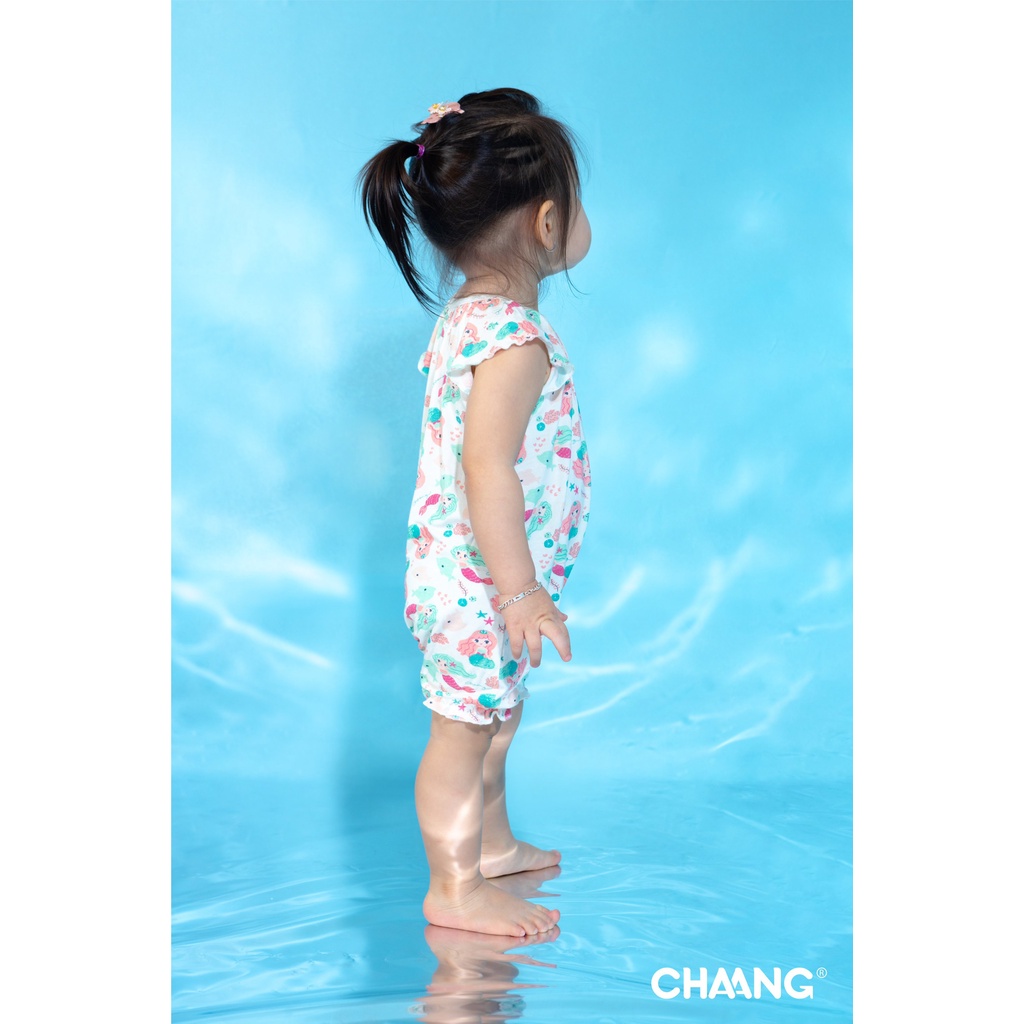 [CHÍNH HÃNG] Body cộc tay cúc vai trẻ em họa tiết The Sea Chaang