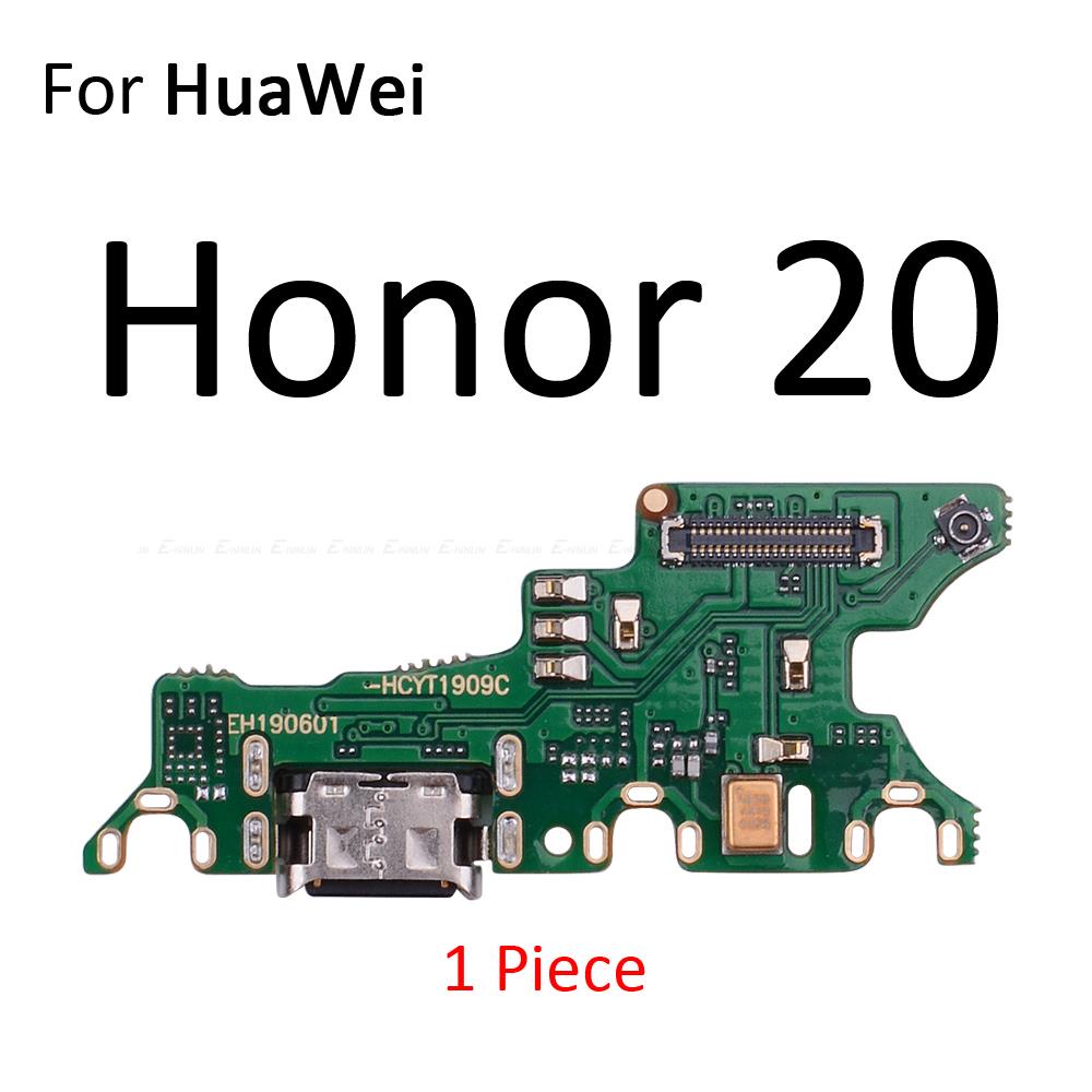 Bảng Mạch Cổng Sạc USB Kèm Dây Cáp Flex Cho HuaWei View 20 20S 20E 10 Honor 8C 8X 10 10i 9 8 Lite Pro