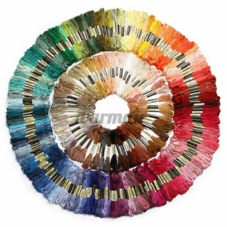Stitch Colors Cross 447 Thread Pattern Embroidery Kits