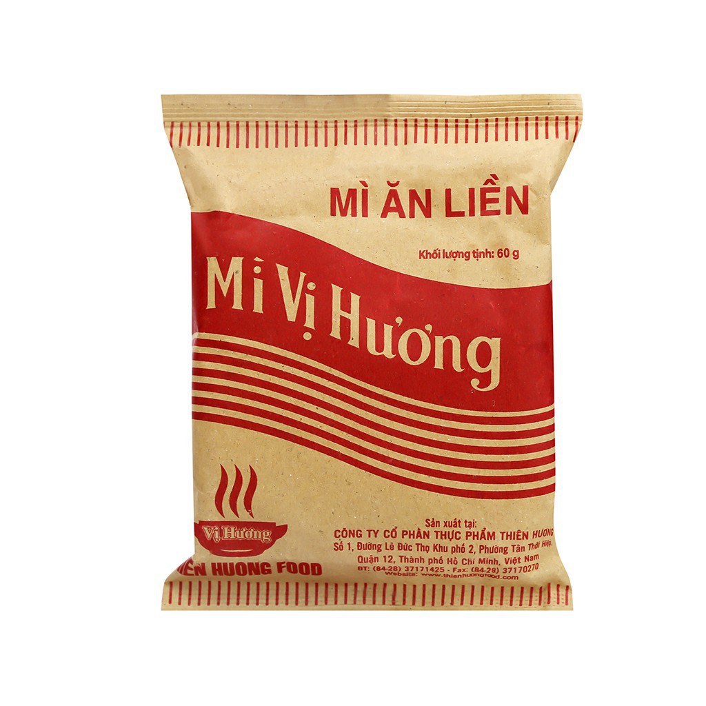 Mì Vị hương vàng gói giấy 60g     binhcaoshop