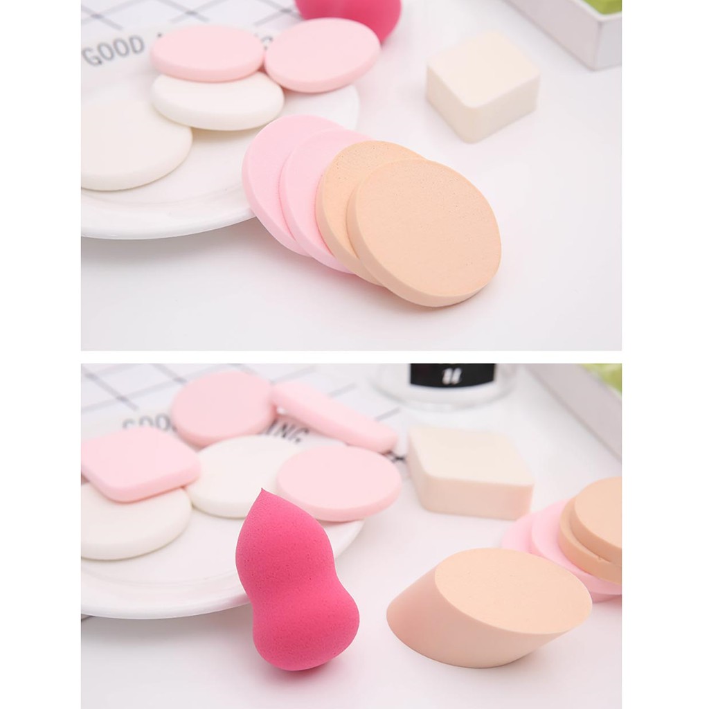 Set 13 Bông Mút Trang Điểm Keli Sponge Makeup