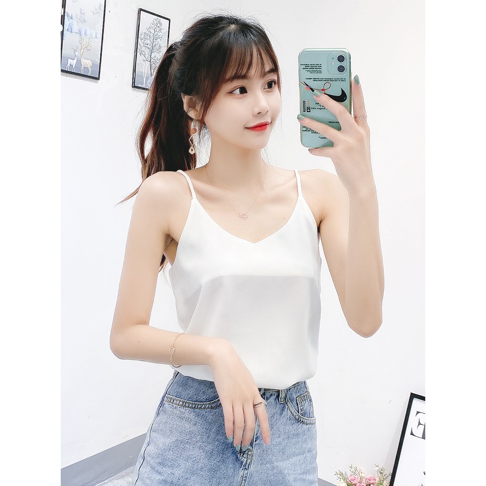 [Mã FAMAYWA giảm 10K đơn 50K] Áo 2 DÂY BASIC VINTAGE SIÊU HOT 2020 Phong Cách Hàn Quốc | BigBuy360 - bigbuy360.vn