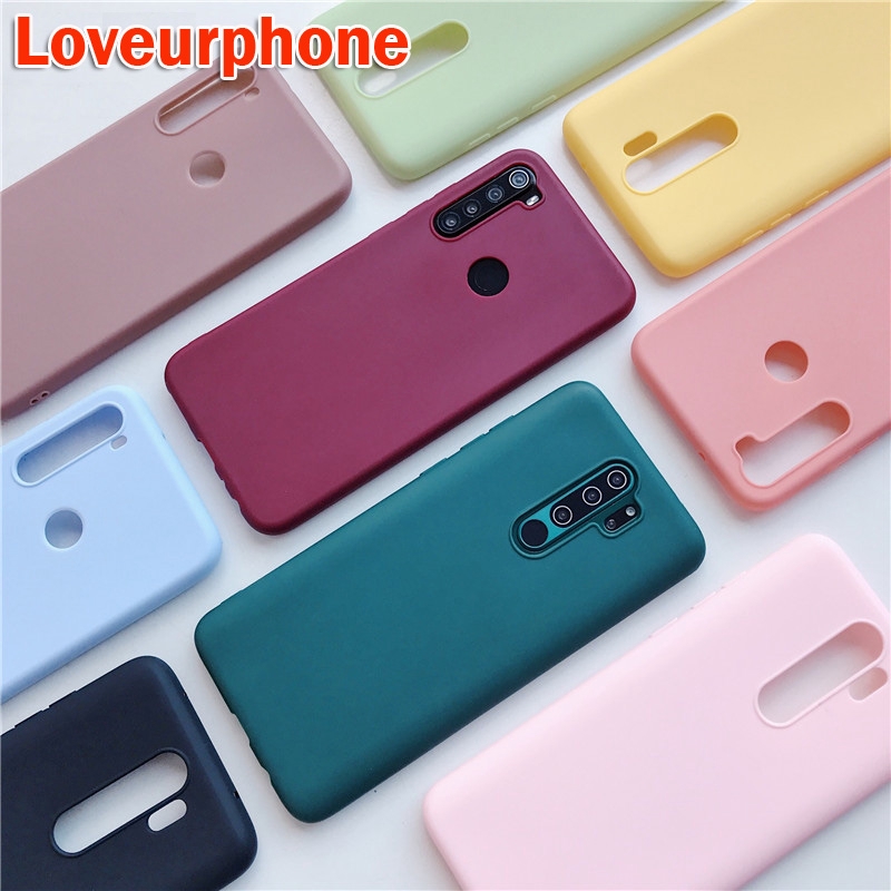 Ốp điện thoại mặt nhám mờ màu dễ thương dành cho Xiaomi Mi Max 3 Mi Mix 2 Mi Mix 2S Mi Mix 3 Mi A1