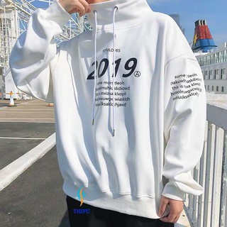 Áo hoodie vải nỉ CỔ LỌ 2019  nam nữ vải dày dặn, bao đẹp y hình ( 3 MÀU)
