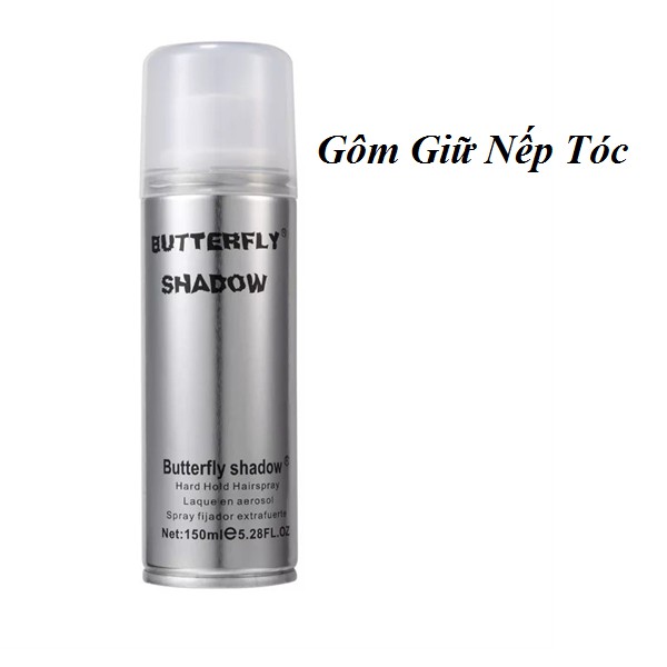 Gôm xịt tóc giữ nếp chính hãng Butterfly