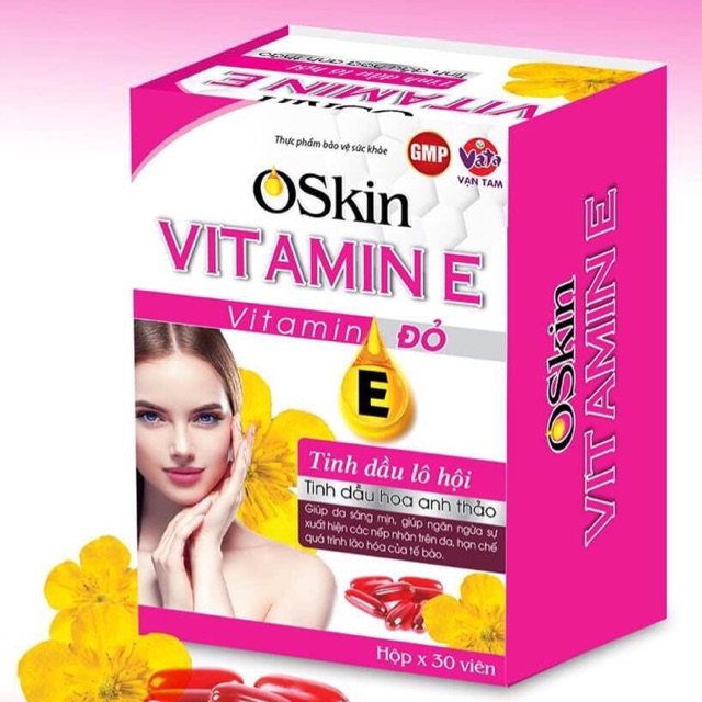 OSkin VITAMIN E Đỏ