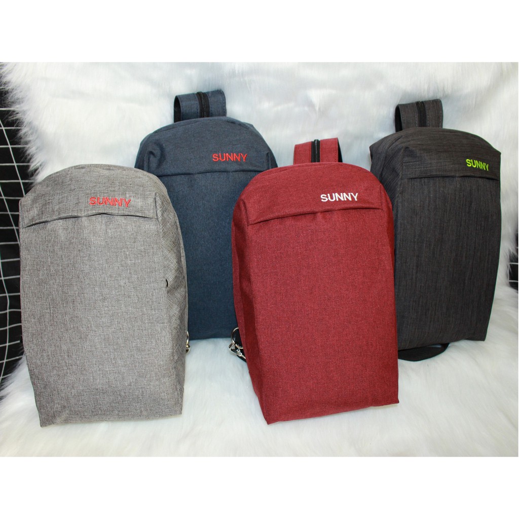 Túi đeo chéo nam, nữ, đeo được như balo chất liệu vải canvas chống nước, phong cách thể thao T548 | BigBuy360 - bigbuy360.vn