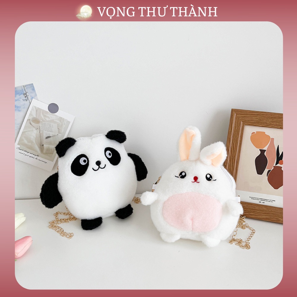 Túi Đeo Chéo Hình Thỏ Bông Dễ Thương VTTG7