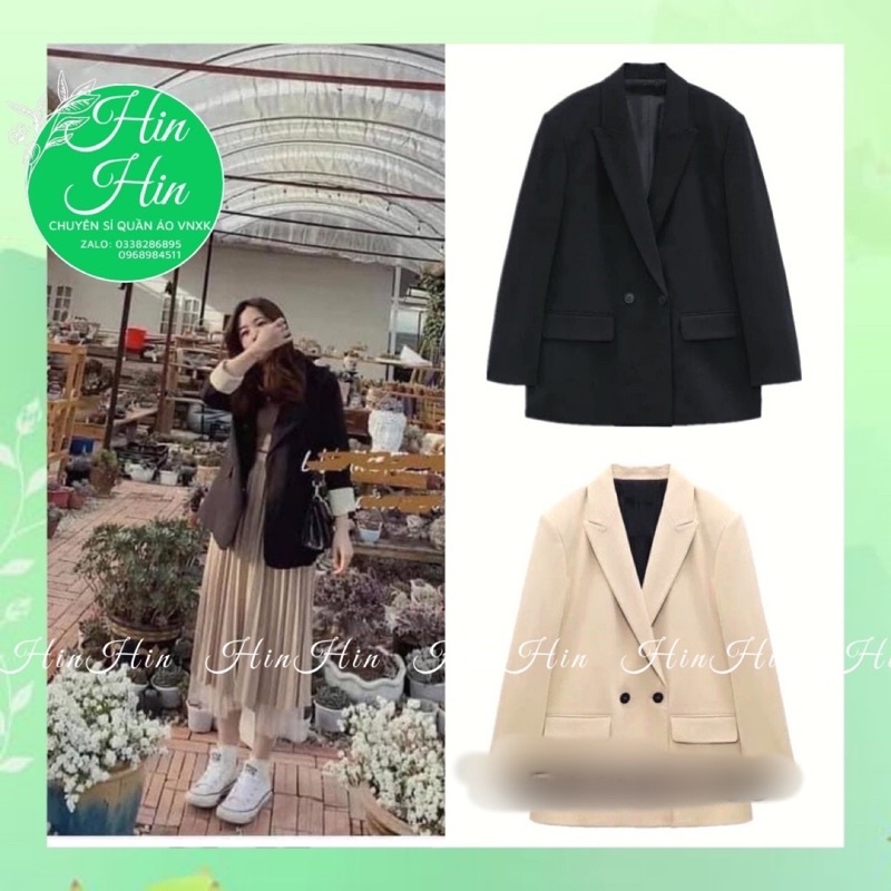 [Hàng chuẩn L1] ÁO VEST BLAZER FORM SUÔNG SANG CHẢNH- hinhin | BigBuy360 - bigbuy360.vn