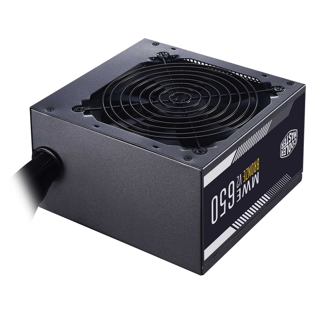 Nguồn máy tính Cooler Master MWE 650 Bronze V2 Full Range 650W - Bảo hành chính hãng 36 Tháng