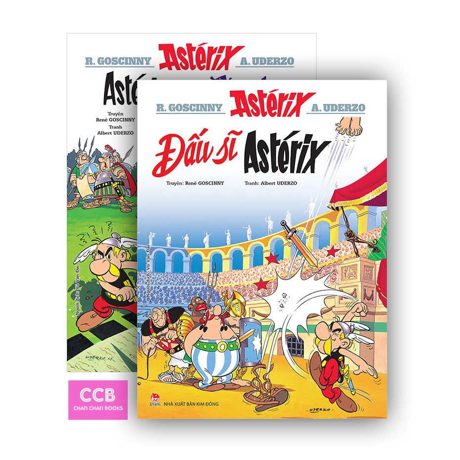 Combo Sách - Những cuộc phiêu lưu của Asterix ( 5 Quyển ) - NXB Kim Đồng - Chanchanbooks