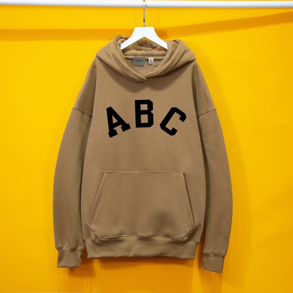 Áo nỉ hoodie FOG ABC DOGO.STORE, Áo nỉ hoodie unisex nam nữ form rộng oversize chất liệu Cotton