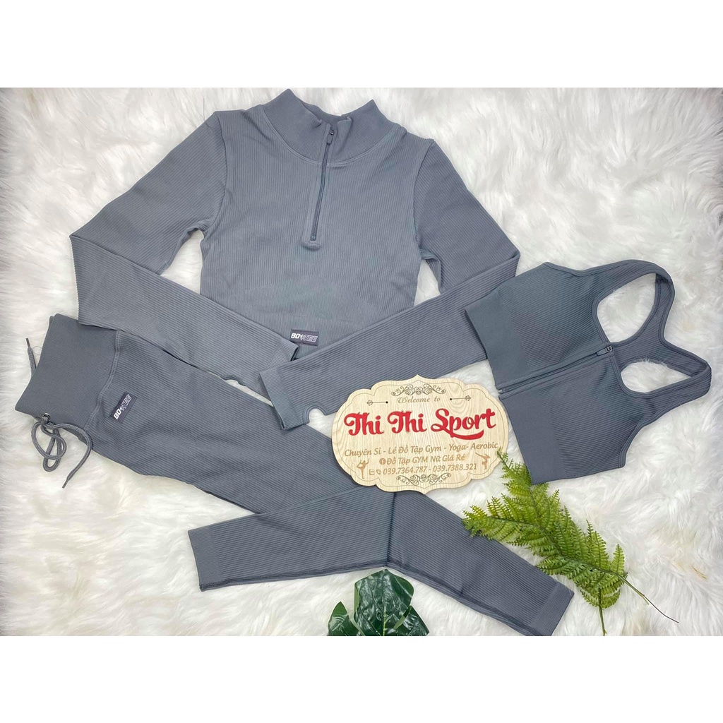 Áo khoác tay dài khóa kéo Botee cao cấp