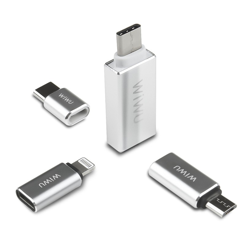 Bộ Adapter OTG chuyển đổi WiWu