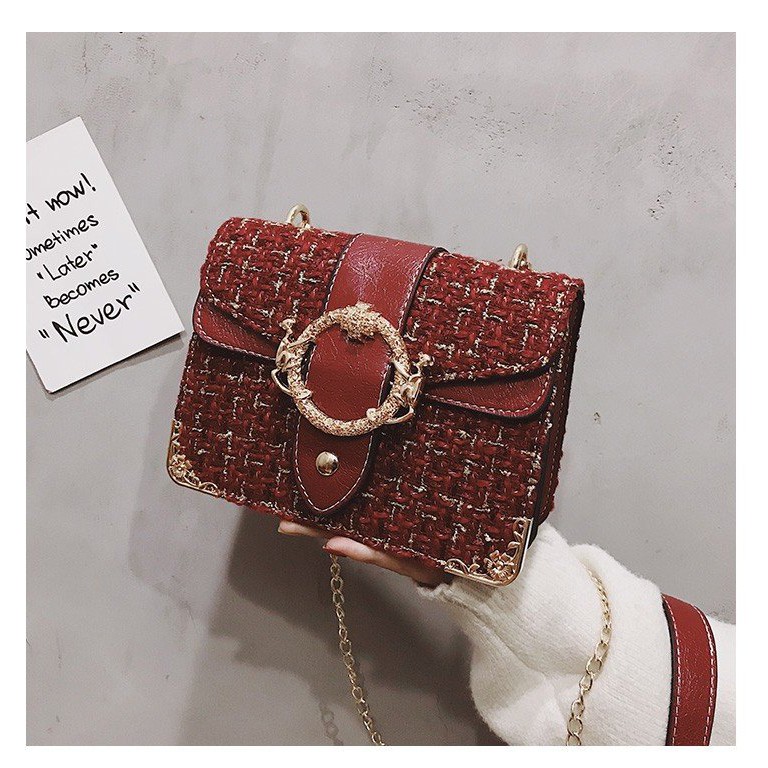 [Mã FAMAYWA2 giảm 10K đơn 50K] Túi Xách Đeo Chéo Nữ Dạ Nẹp Viền BT52 Cao Cấp | BigBuy360 - bigbuy360.vn