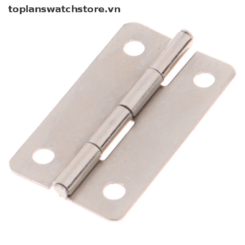 Bộ 12 Bản Lề Hộp Nhạc Mini Bằng Gỗ Kèm Ốc Vít Cho Nhà Búp Bê