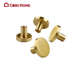 Móc treo đồ gắn tường Tròn bằng Thép Không Gỉ phong cách Bắc Âu - Kèm vít bắt móc treo - FUNSHOP - Cobi Home