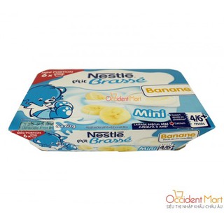 Sữa chua nestle vị chuối 6x60g - từ 4 đến 6 tháng tuổi date 11.2019