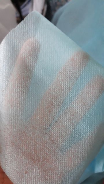 10m Vải không dệt may khẩu trang y tế khổ 1m6 chất dày | BigBuy360 - bigbuy360.vn