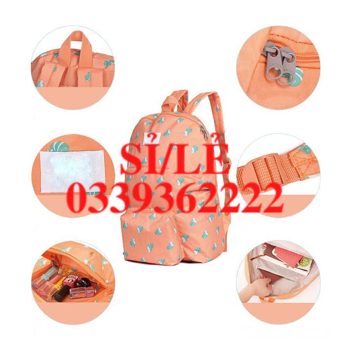 [ COCOLOVE ] [HTL44] Balo du lịch chống thấm có thể gấp gọn dành cho nữ  HAIANHSHOP