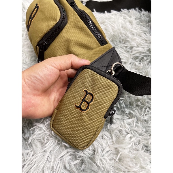 Túi Bao tử MLB  NY logo B bag B438 full tag