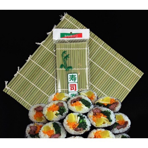 Mành tre cuộn kimbap 💖FREESHIP💖 cơm cuộn sushi cuộn rong biển dễ dàng sử dụng an toàn sức khỏe