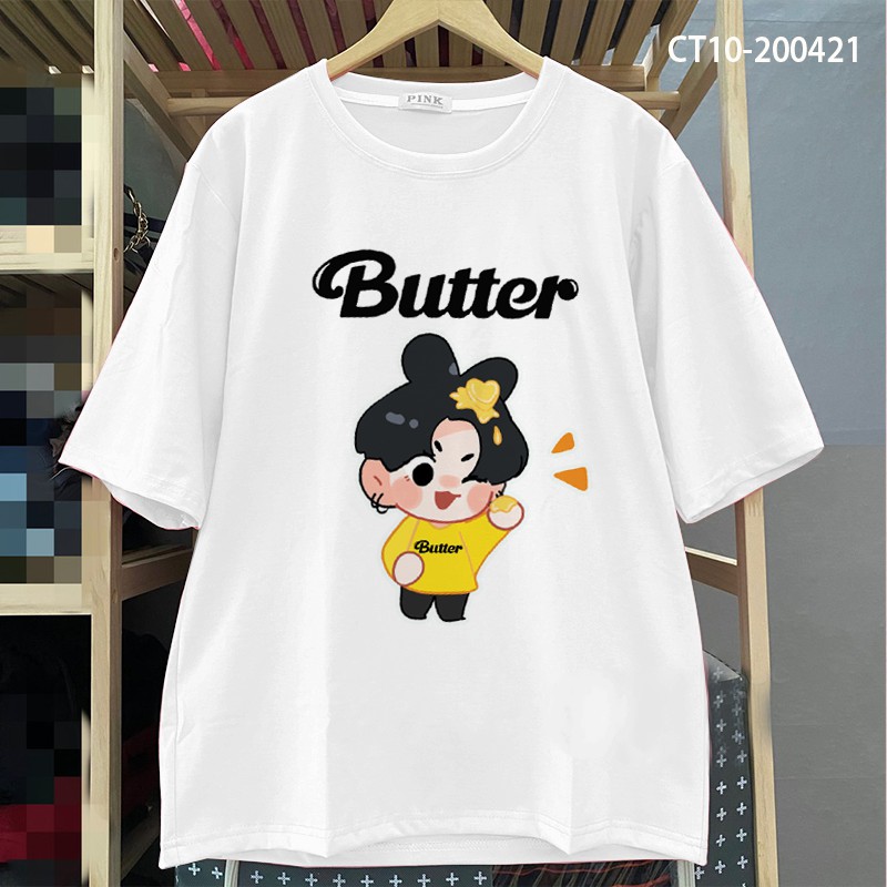 Áo Thun Butter BTS Chibi Jungkook - CT10-200421