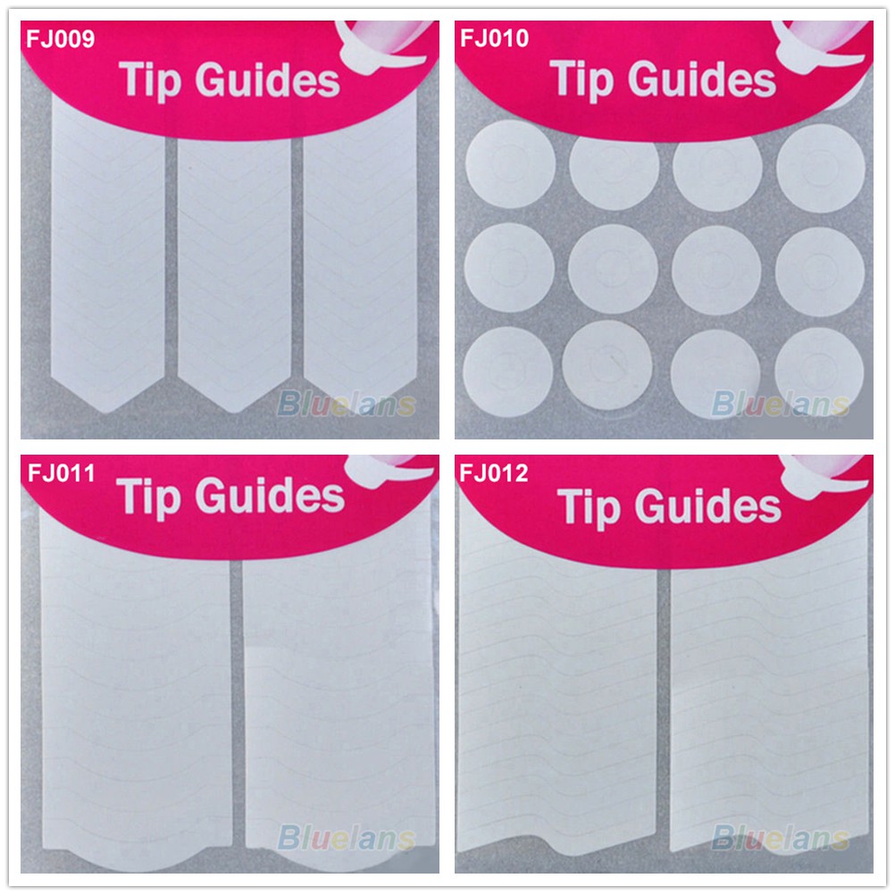 Tấm giấy 48 miếng dán giúp trang trí móng nghệ thuật bằng PVC kích thước 10x6.5cm