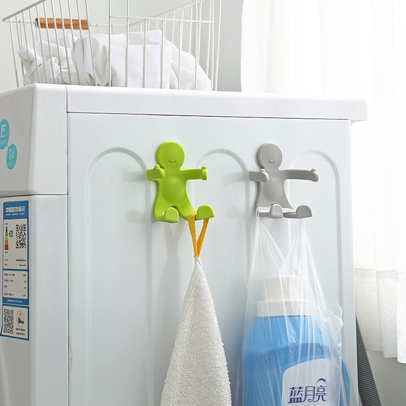 Móc treo uốn dẻo đa năng hình người siêu đáng yêu