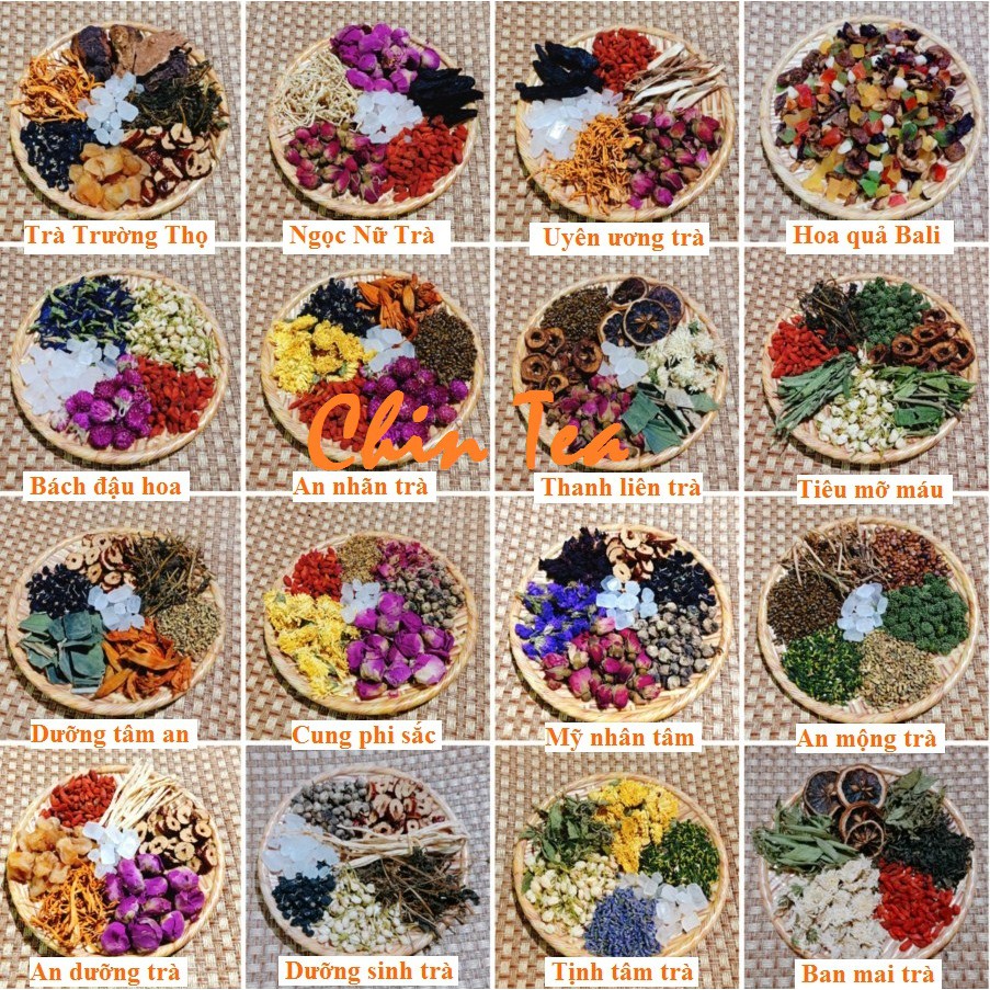 [Mã 267FMCGSALE giảm 8% đơn 500K] 💥 TRÀ HOA KHÔ TRÀ THẢO MỘC TỔNG HỢP (P1)