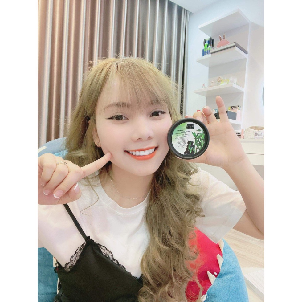 [Chính Hãng] Bột trắng răng than tre Múi Xù GORGEOUS - Tinh chất than tre kết hợp với Baking Soda