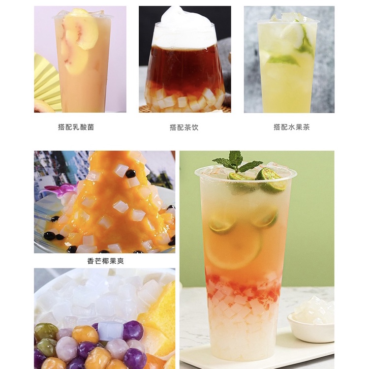 Thạch Dừa 1kg làm topping giòn
