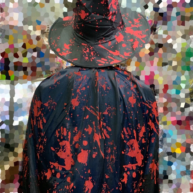 Áo Choàng và nón phù thuỷ trang phục Halloween