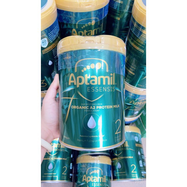 Sữa Aptamil Essensis Organic A2 900g Hàng Úc Cho Bé (DATE 2024)