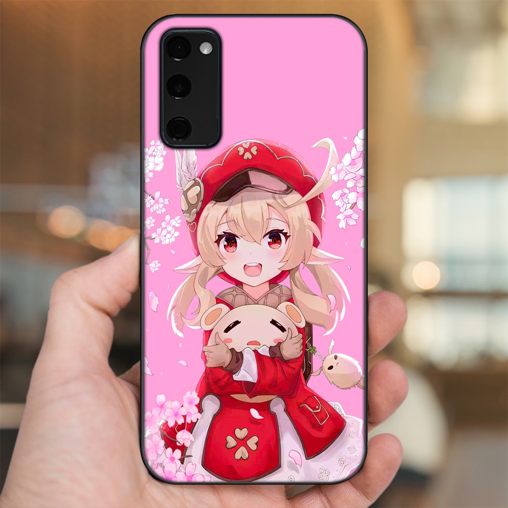 Ốp lưng Samsung S20 FE viền đen in hình Klee Genshin Impact