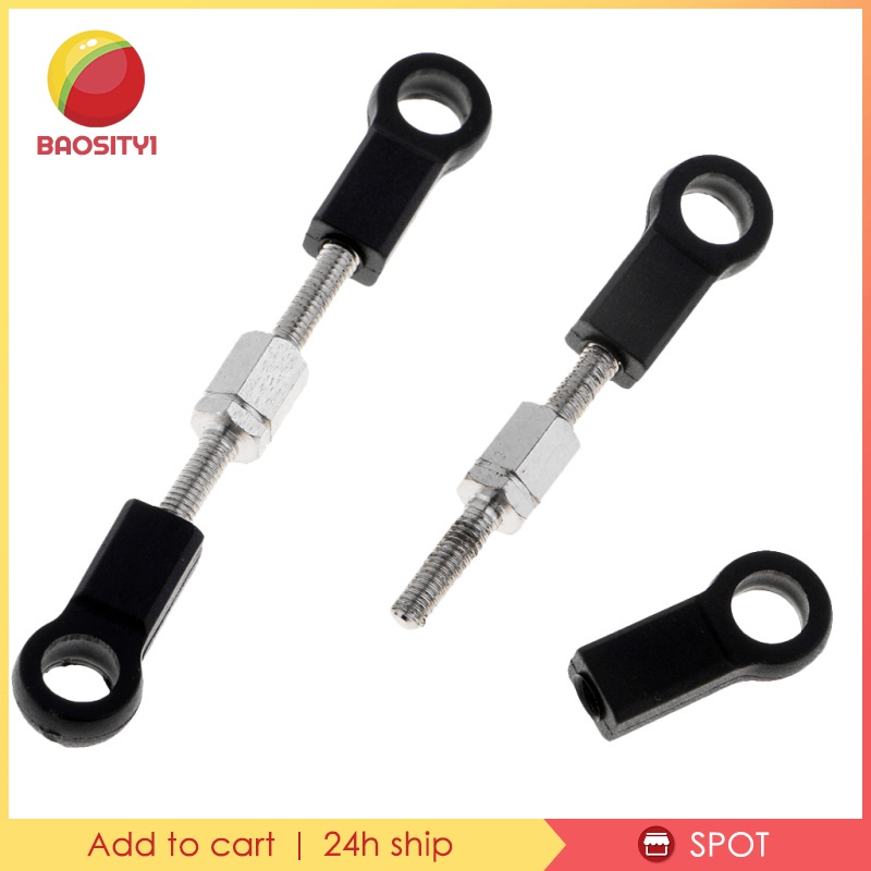 Thanh Nối Liên Kết Servo Bằng Kim Loại Cho Xe Điều Khiển Từ Xa 1 / 10 Hsp94122, 94102 94123