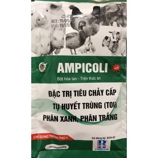 Ampicoli-Sản phẩm chất lượng cao trong phòng bệnh