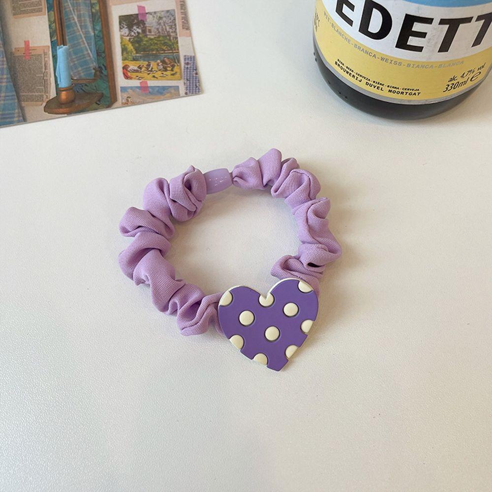 VANES1 Dây Cột Tóc Bằng Nhựa Hình Gấu Ngọt Ngào Dễ Thương Cho Nữ
