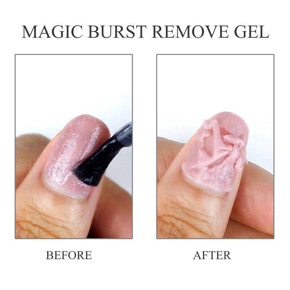 OKDEALS Burst Nail Gel Remove New Sticky Layer Remove Manicure Remove Polish Clean
