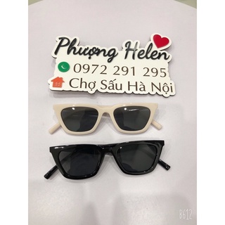 Kính râm Hàn quốc trắng mắt sếch